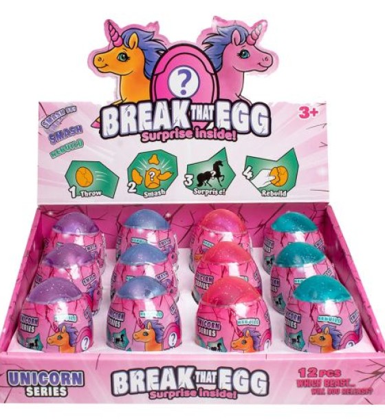 Яйце-сюрприз "Break that Egg: Єдиноріг"