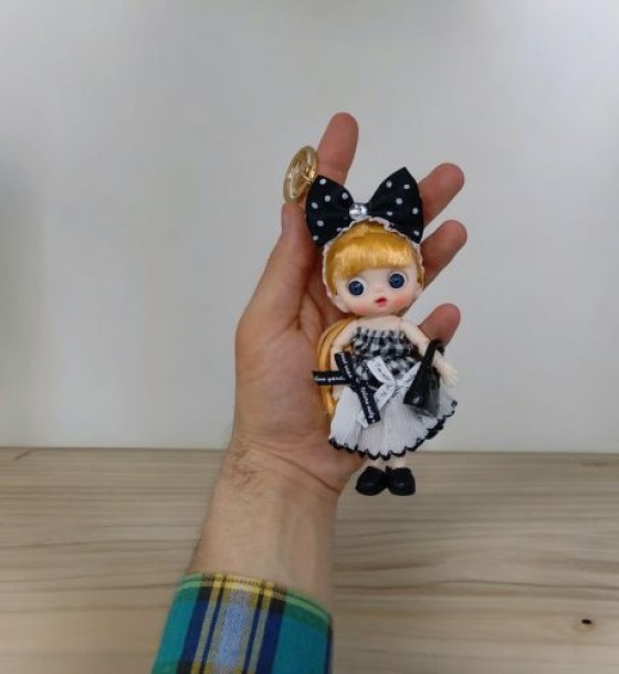Лялька-брелок, шарнірна, "Baby Ardana", вид 3