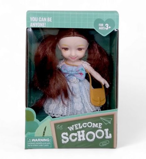 Лялька шарнірна "Welcome School", 15 см