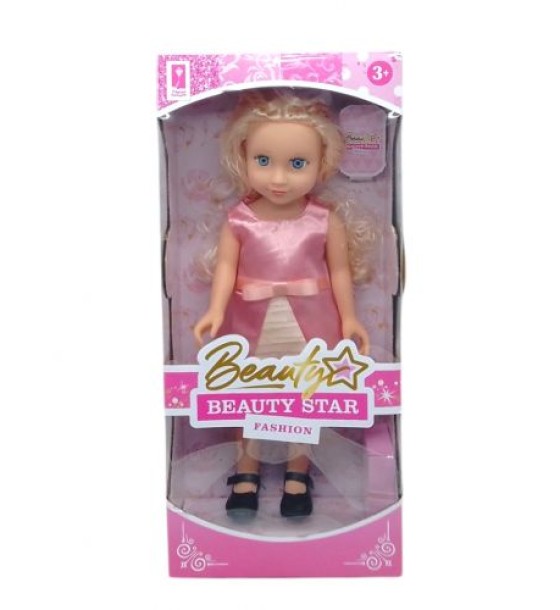 Лялька "Beauty Star", 42 см (пудровий)