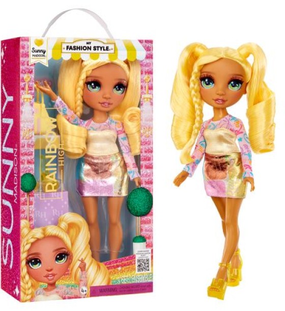 Лялька "Rainbow High серії My Fashion Style" Санні (27 см)