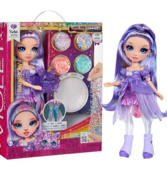 Ігровий набір з лялькою Rainbow High серії Rainbow Shimmers - Віолетта