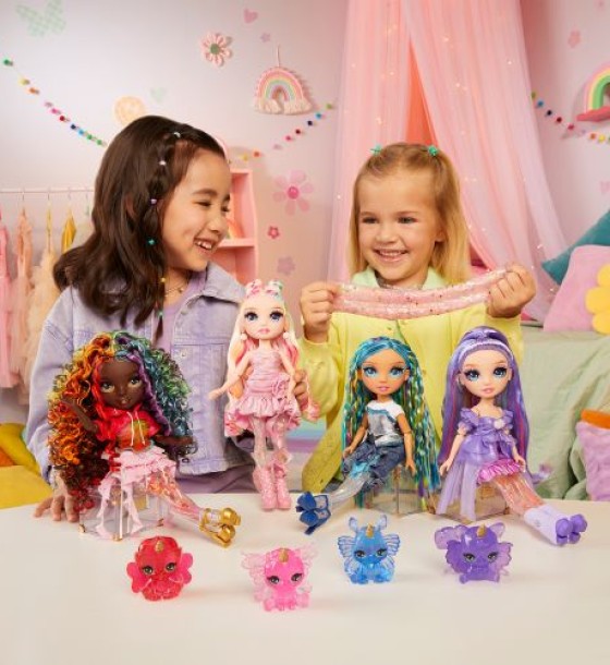 Ігровий набір з лялькою Rainbow High серії Rainbow Shimmers - Віолетта