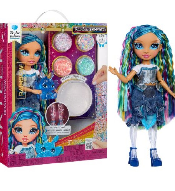 Ігровий набір з лялькою Rainbow High серії Rainbow Shimmers - Скайлер