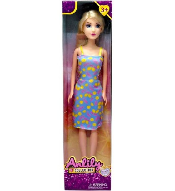 Лялька "Anlily" у стильному образі, 29см (БЛАКИТНА)
