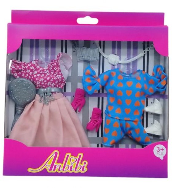 Одяг та аксесуари для ляльки "Anbibi", вид 1