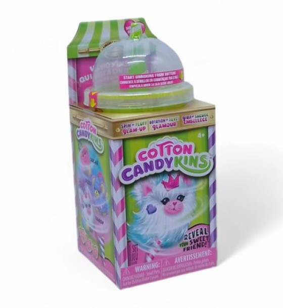 Мʼяка іграшка-сюрприз "Cotton Candykins: Пухнастий улюбленець", зелений