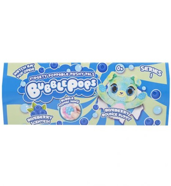 М’яка іграшка з ароматом "Bubble Pops. Чорничне цуценя" (34 см)