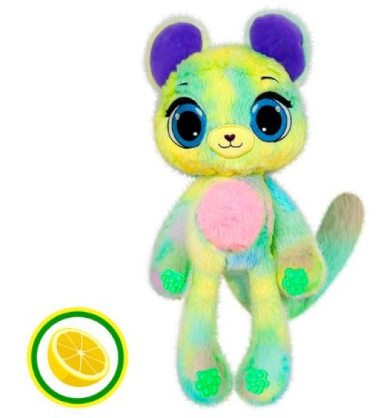 М’яка іграшка з ароматом "Bubble Pops. Лимонне мишеня" (34 см)
