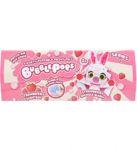 М’яка іграшка з ароматом "Bubble Pops. Полуничне зайченя" (34 см)