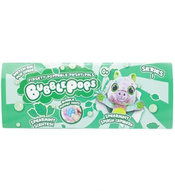 М’яка іграшка з ароматом "Bubble Pops. Мʼятна капібара" (34 см)