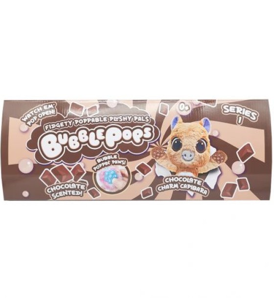 М’яка іграшка з ароматом "Bubble Pops. Шоколадна капібара" (34 см)