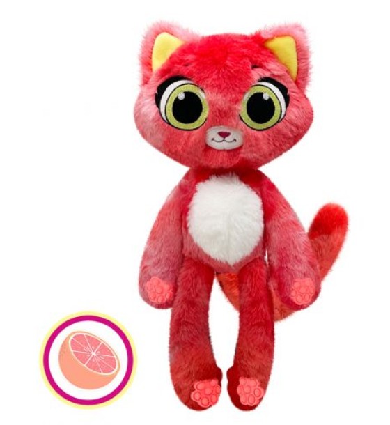 М’яка іграшка з ароматом "Bubble Pops. Грейпфрутова кішка" (34 см)