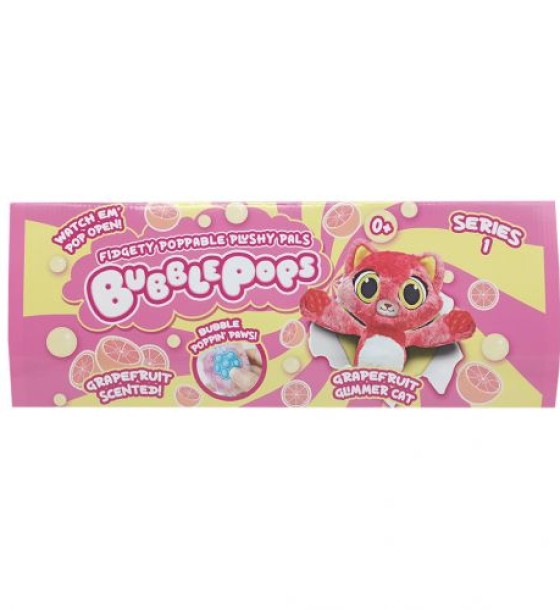 М’яка іграшка з ароматом "Bubble Pops. Грейпфрутова кішка" (34 см)