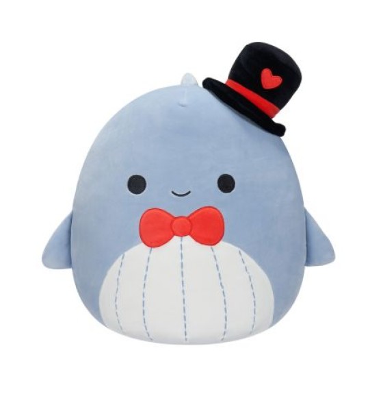 М'яка іграшка Squishmallows – Синій кит Самір (13 cm)