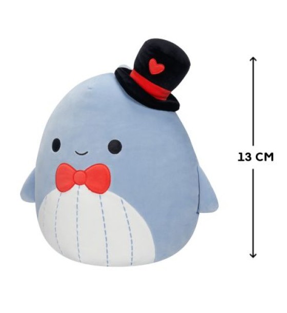 М'яка іграшка Squishmallows – Синій кит Самір (13 cm)