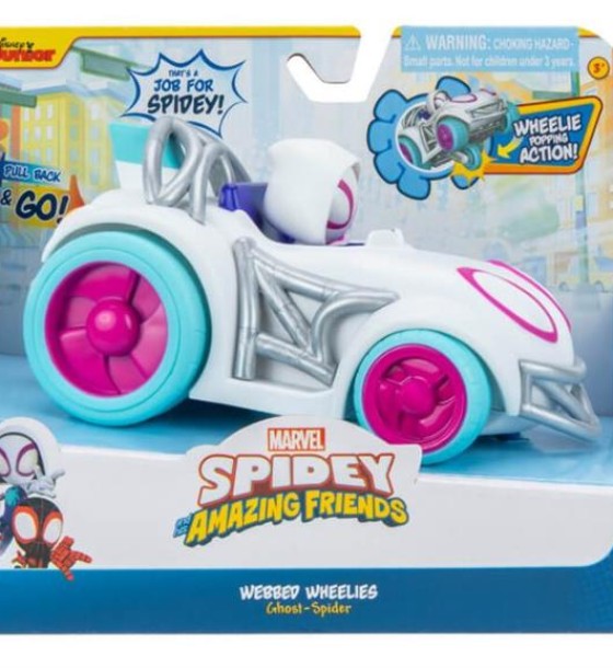 Машинка для дітей Spidey інерційна Pull Back Vehicle Ghost Spider Привид-павук (SNF0016)