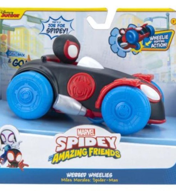 Машинка для дітей Spidey інерційна Pull Back Vehicle Spinn Майлз Моралес (SNF0017)