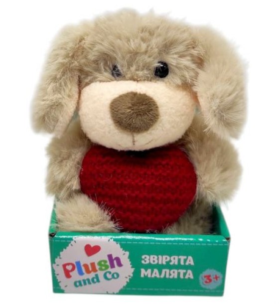 Мʼяка іграшка "Plush and Co. Песик" (БЕЖЕВИЙ) 12 см