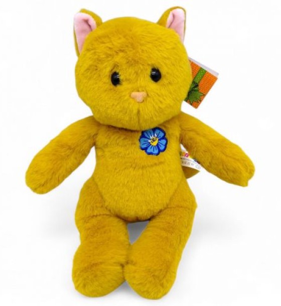 Мʼяка іграшка "Кошеня  Victory" 29 см (КОРИЧНЕВА)