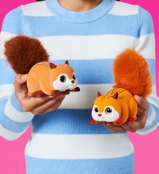Інтерактивна іграшка PETS ALIVE S1 – БІЛОЧКА (коричневий)
