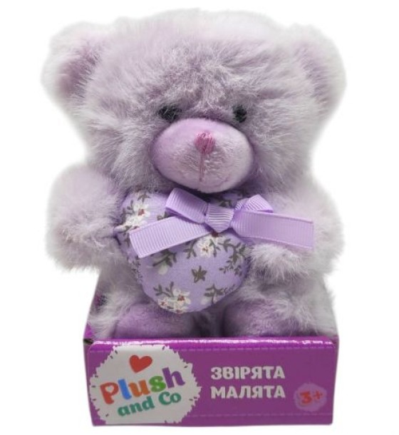 Мʼяка іграшка "Plush and Co. ВЕДМЕДИК" (БУЗКОВИЙ) 13 см