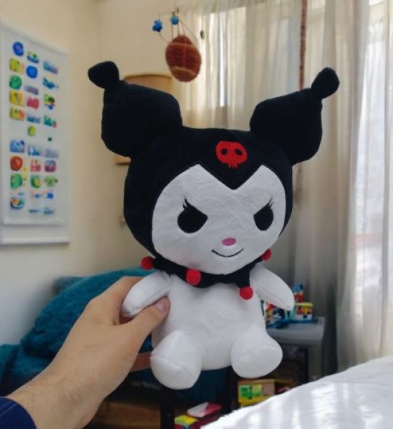 Мʼяка іграшка "Куромі (Kuromi), 30 см