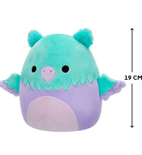 М'яка іграшка Squishmallows – Грифон Мінерва (19 cm)