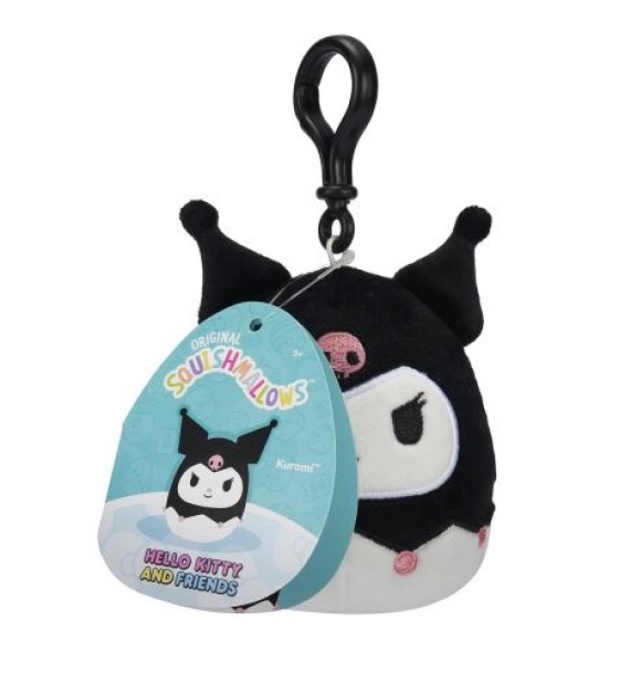 М'яка іграшка на кліпсі Squishmallows - Куромі (9 cm)