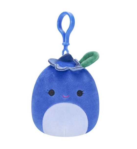 М'яка іграшка на кліпсі Squishmallows – Чорниця Блубі (9 cm)