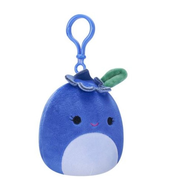 М'яка іграшка на кліпсі Squishmallows – Чорниця Блубі (9 cm)