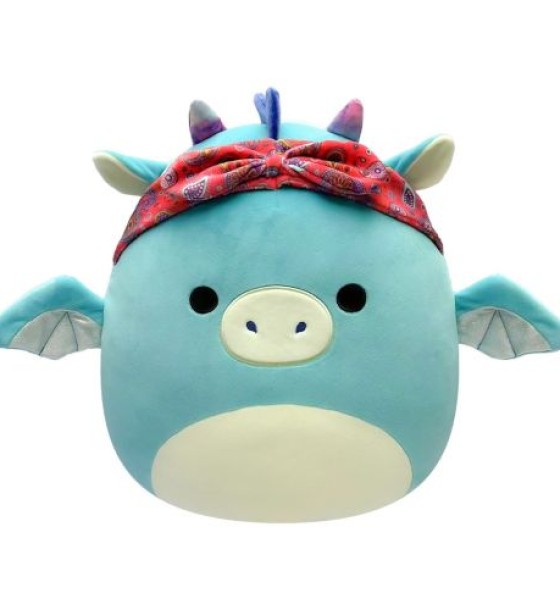 М'яка іграшка Squishmallows – Дракон у бандані (19 cm)