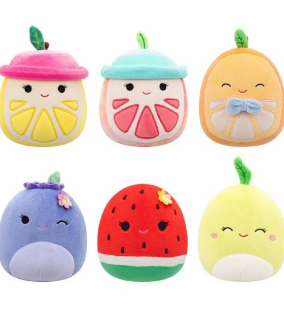 М'яка іграшка-сюрприз Squishmallows – Веселі фруктики (13 cм)