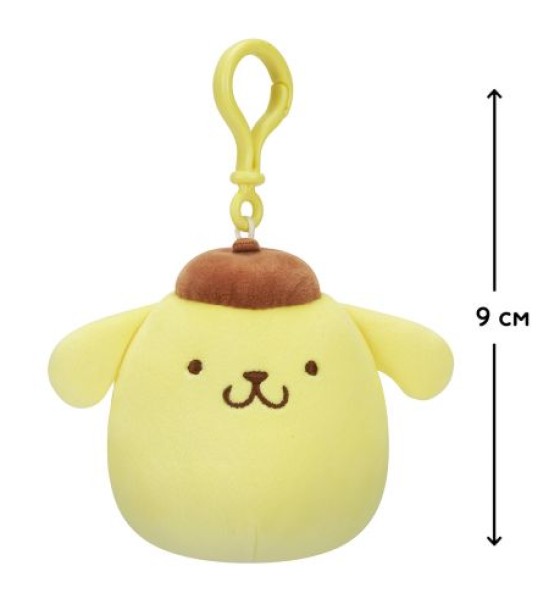 М'яка іграшка на кліпсі Squishmallows - Помпомпурін (9 cm)