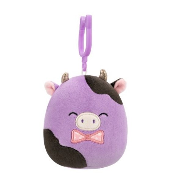 М'яка іграшка на кліпсі Squishmallows – Корівка Олексі