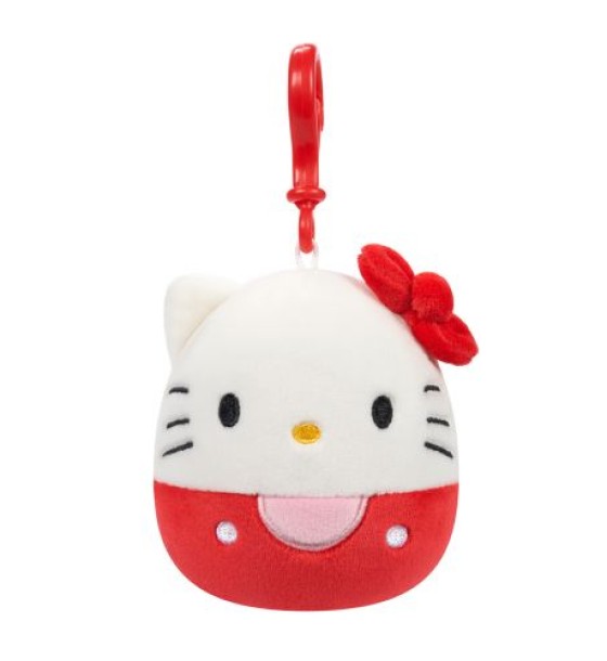 М'яка іграшка на кліпсі Squishmallows - Хелоу Кітті (9 cm)