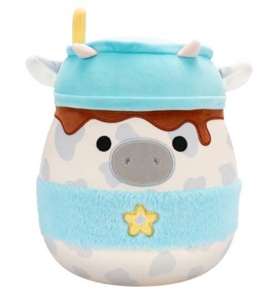 М'яка іграшка Squishmallows – Сіра корівка (30 cm)