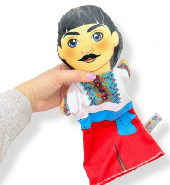 Мʼяка іграшка (Лялька на руку "Козак")