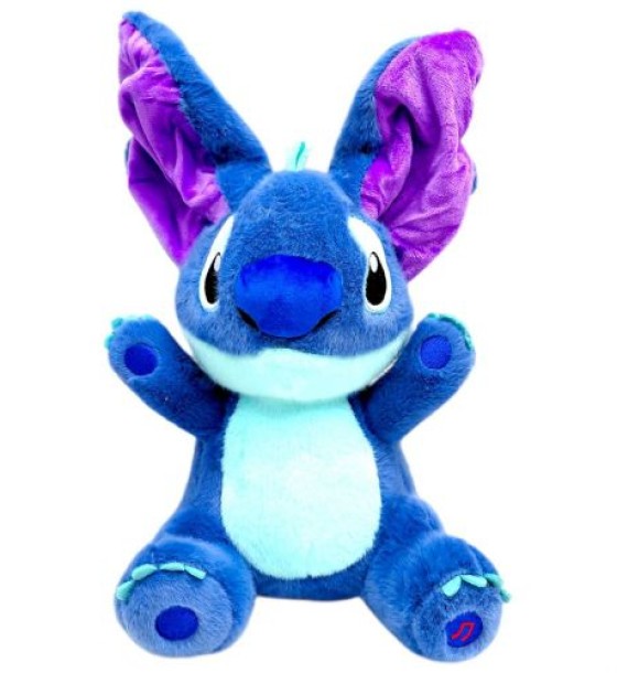 Музична мʼяка іграшка "STITCH" (СИНІЙ)