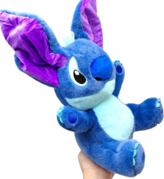 Музична мʼяка іграшка "STITCH" (СИНІЙ)