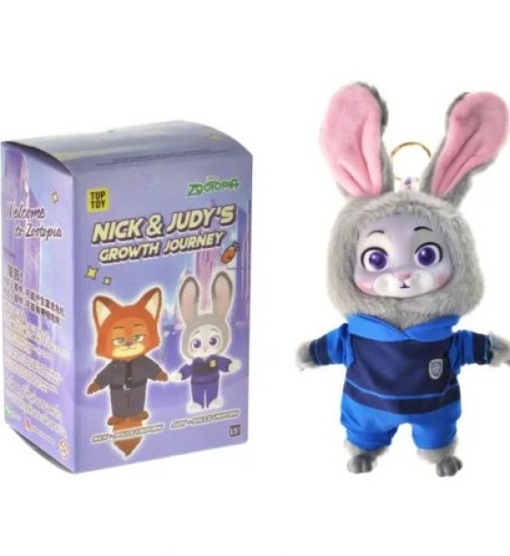Іграшка-сюрприз мʼяка Брелок "Зоотрополіс. Zootopia 2 СЕЗОН" у коробці 20см