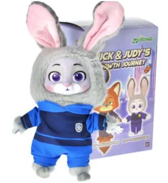 Іграшка-сюрприз мʼяка Брелок "Зоотрополіс. Zootopia 2 СЕЗОН" у коробці 20см