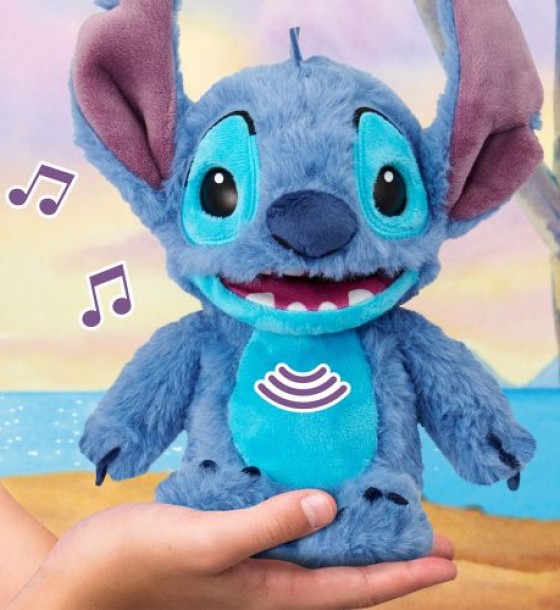Інтерактивна м'яка іграшка Puppetronic by Real FX Palm серії Disney- Стіч / Stitch