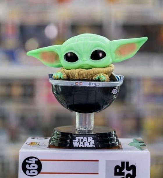 Ігрова фігурка Funko Pop! серії "Мандалорець" - Малюк Ґрогу у візочку