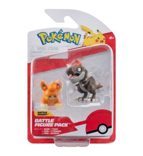 Набір ігрових фігурок Pokemon W17 - Тайрант і Павмі