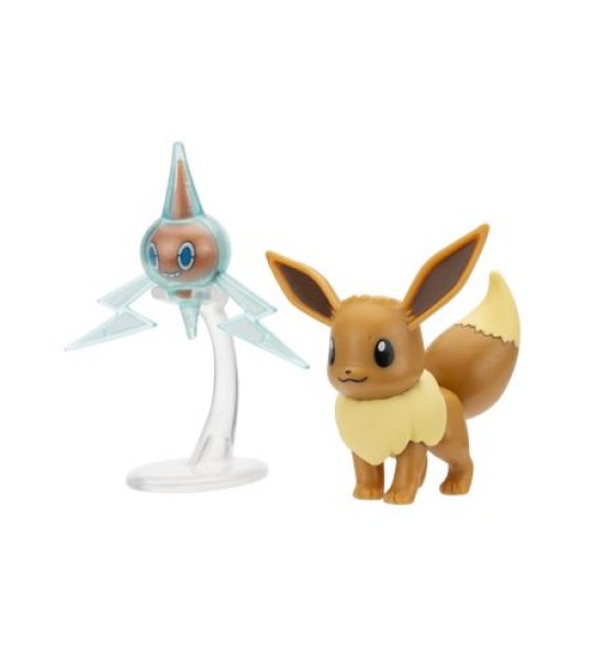 Набір ігрових фігурок Pokemon W17 - Іві та Ротом