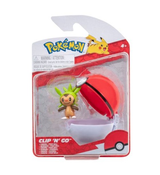 Ігровий набір Pokemon W14 - Чеспін в покеболі