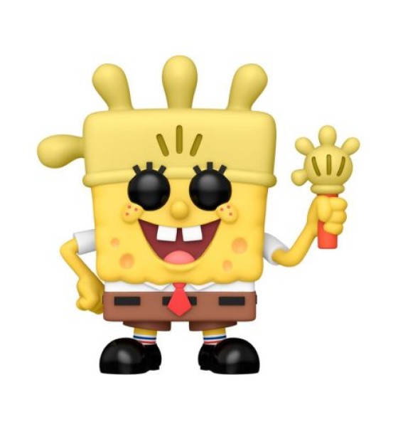 Ігрова фігурка Funko POP! - Губка Боб з рукавичкою-ліхтариком