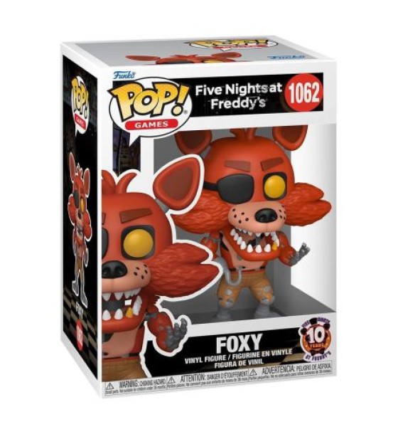 Ігрова фігурка FUNKO POP! серії "5 ночей у Фредді: 10 років" - ФОКСІ