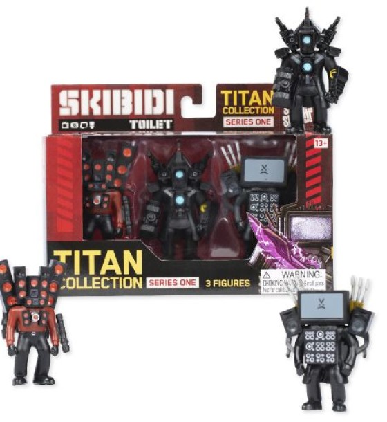 Набір колекційних фігурок Titan 3-Pack, арт. 13003